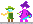 pixel mockup of flume standing beside an unnamed boss character who is holding a large sword